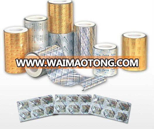 Professional Manufacturer of ALU-ALU Laminated Foil for pharmaceutical packaging